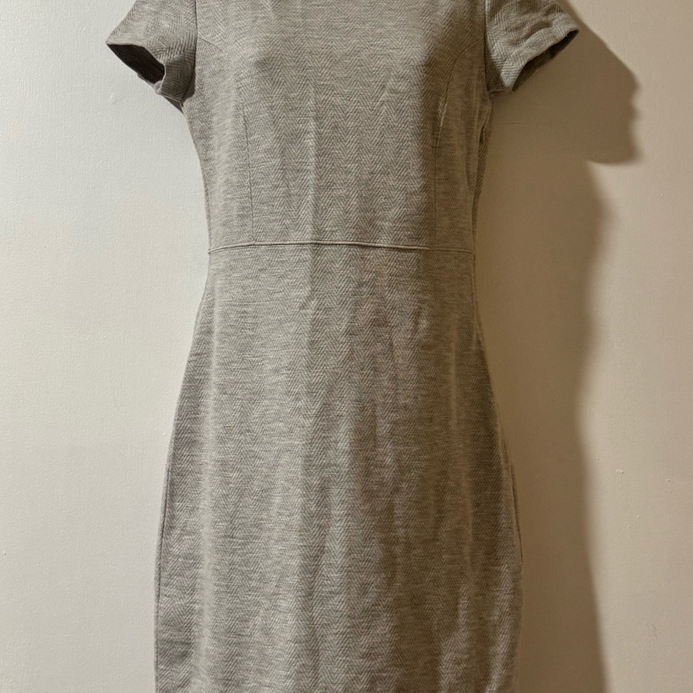 Banana Republic Gray Mini Dress
